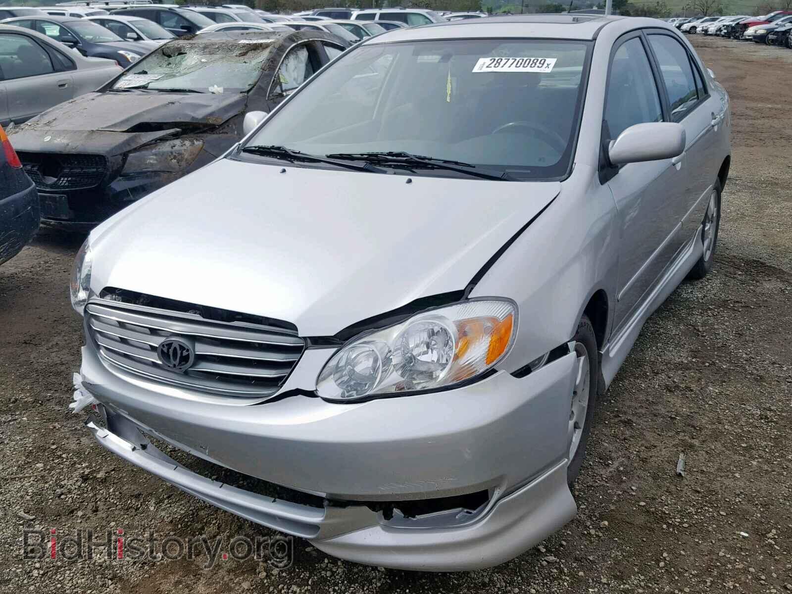 2003 TOYOTA COROLLA - VIN: 1NXBR32E53Z133337 - Фото 2