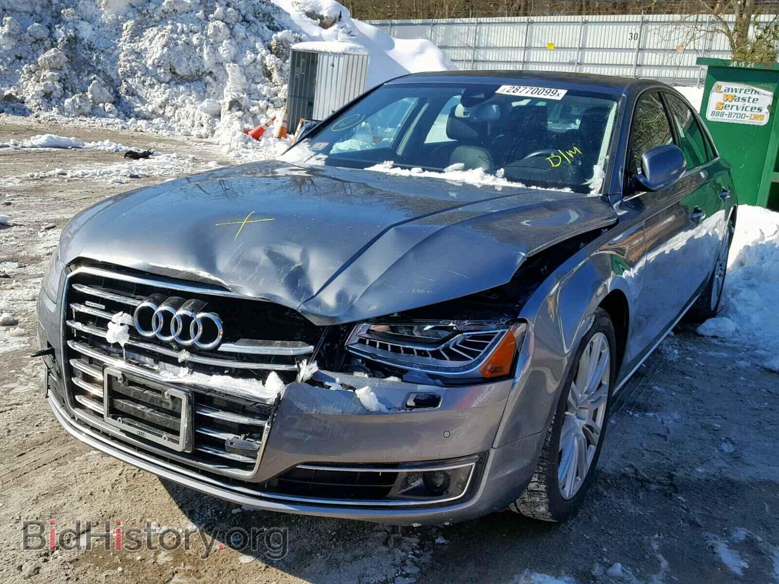 2015 AUDI A8 - VIN: WAUJ2AFD5FN022048 - Фото 2