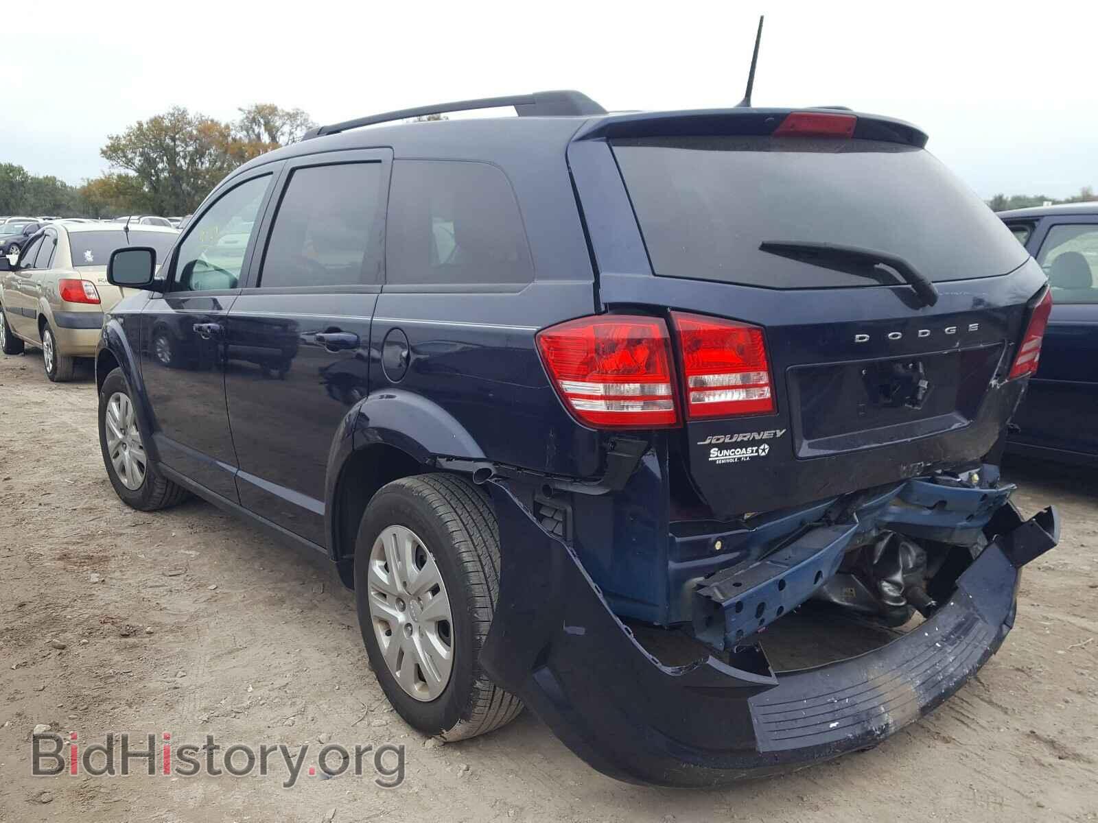 2019 DODGE JOURNEY SE - VIN: 3C4PDCAB0KT738178 - Фото 3