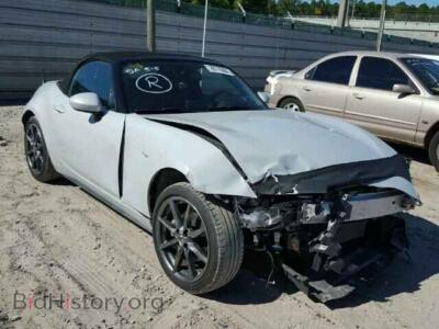 2016 Mazda MIATA MX5 Miata, серебристый — VIN JM1NDAD71G0104367, Copart
