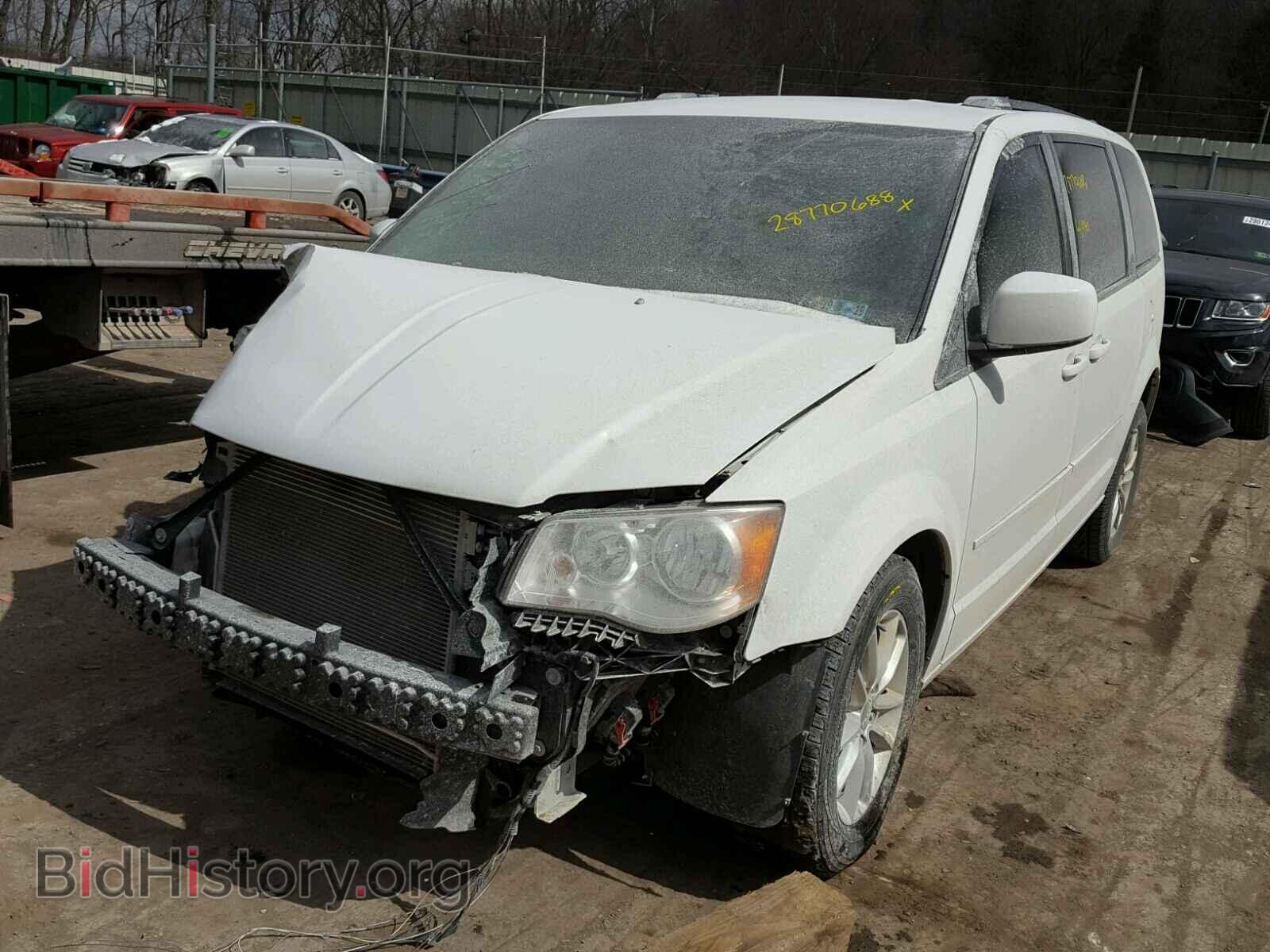 2014 DODGE CARAVAN - VIN: 2C4RDGCG4ER153720 - Фото 2