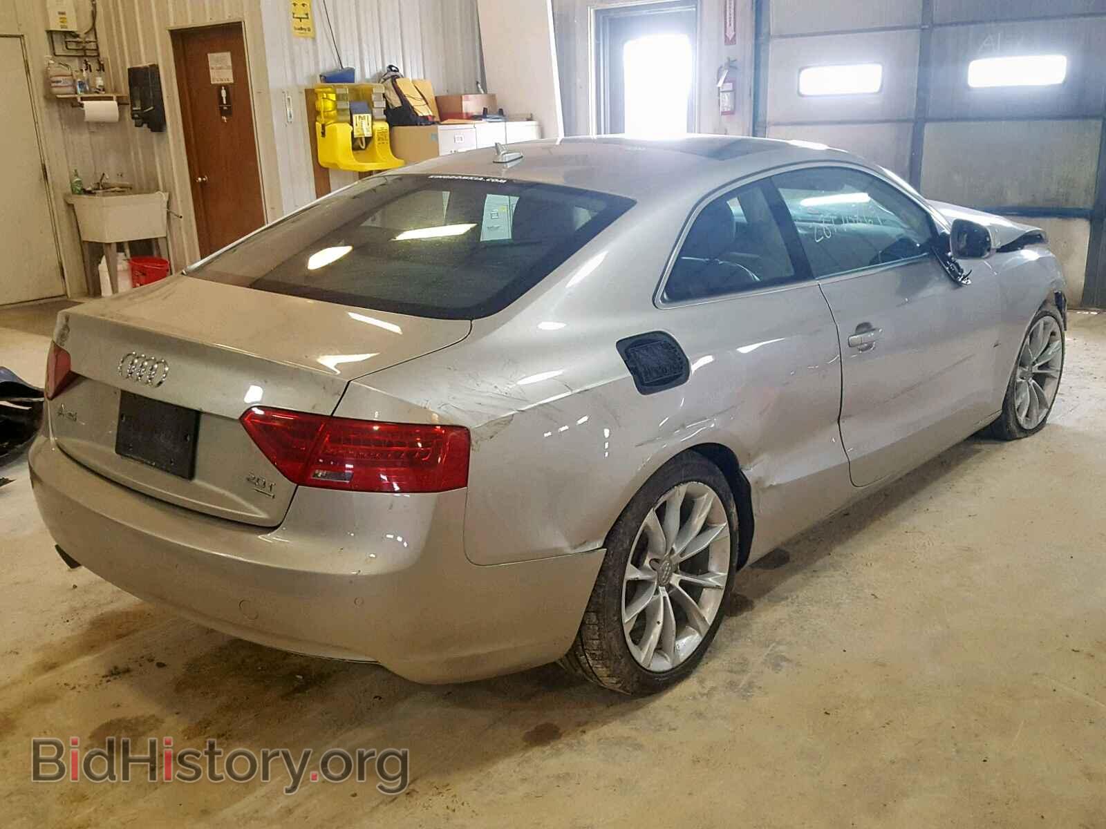 2013 AUDI A5 PREMIUM - VIN: WAULFAFR6DA015770 - Photo 4
