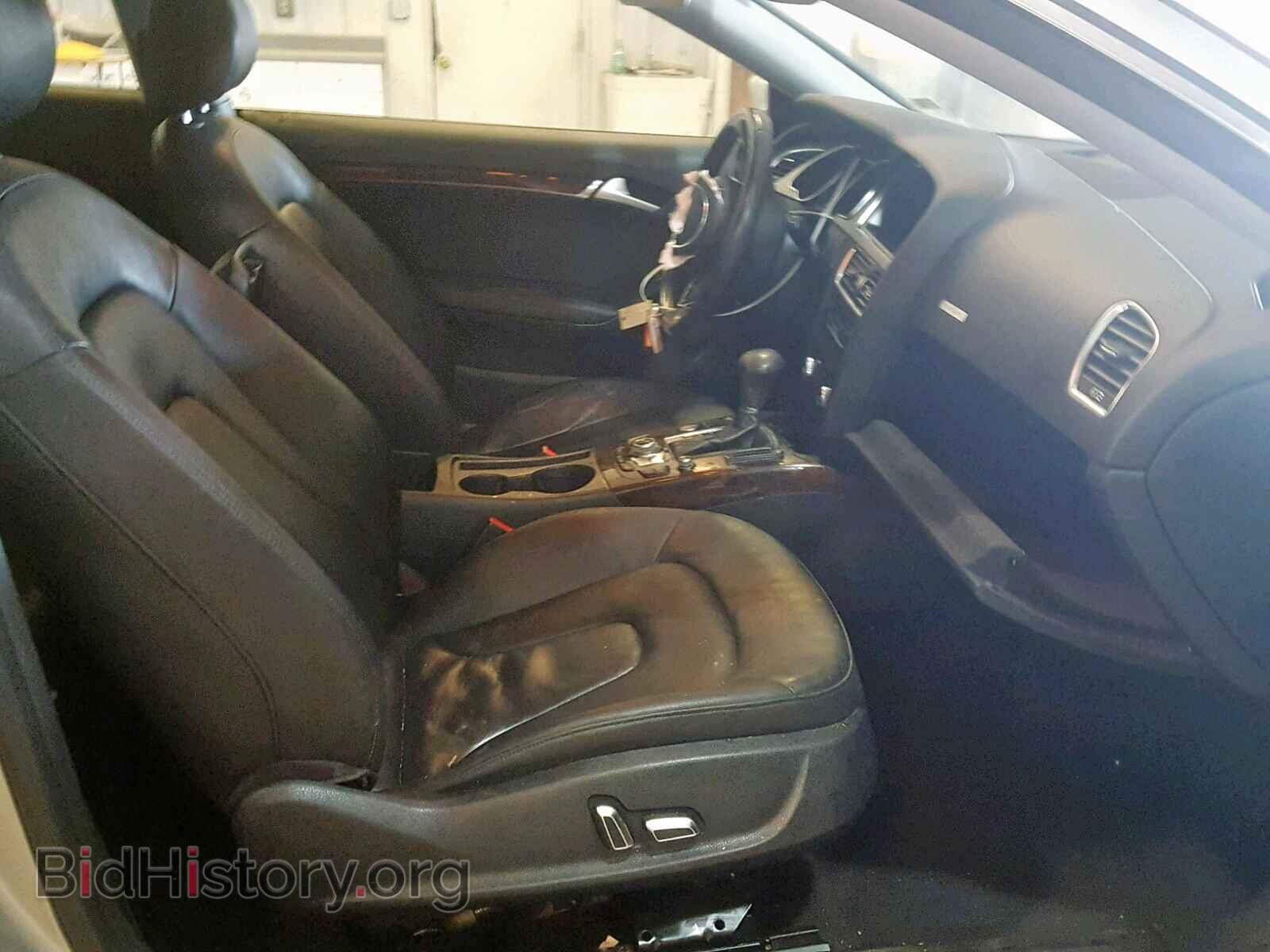 2013 AUDI A5 PREMIUM - VIN: WAULFAFR6DA015770 - Photo 5