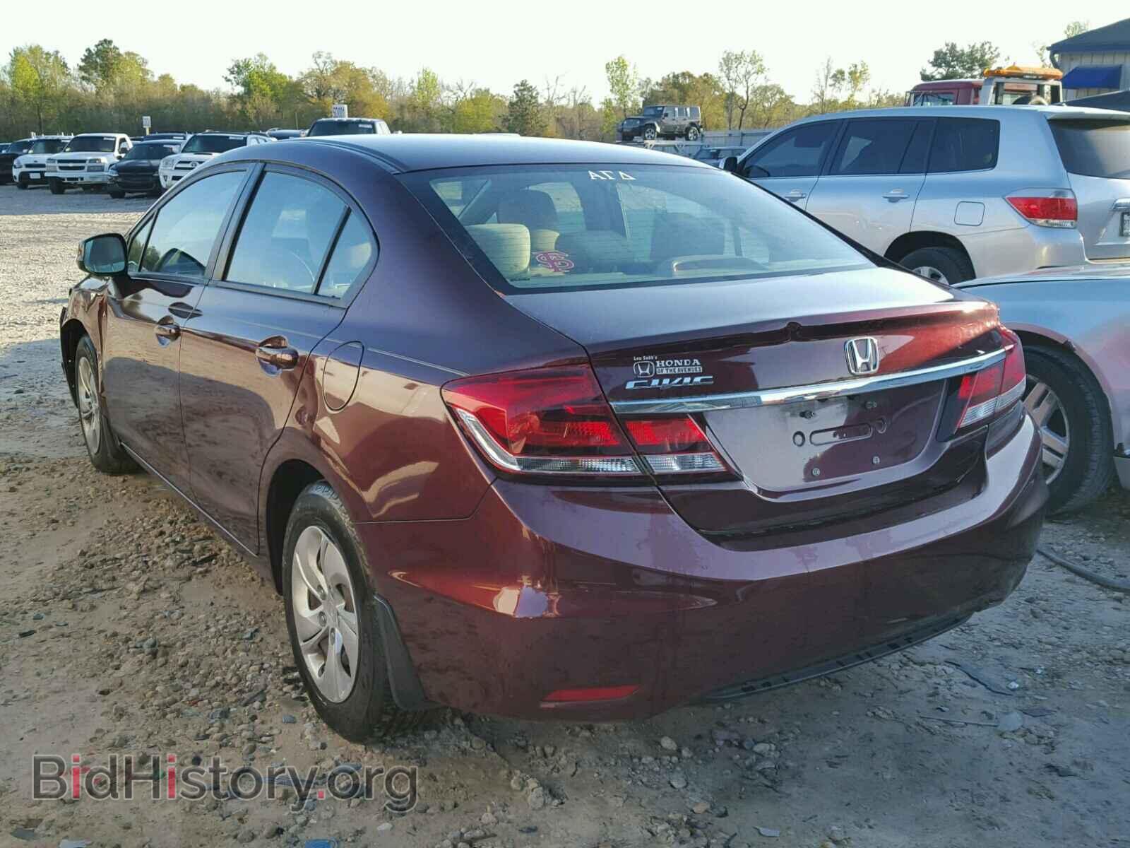 2013 HONDA CIVIC - VIN: 19XFB2E5XDE024971 - Фото 3