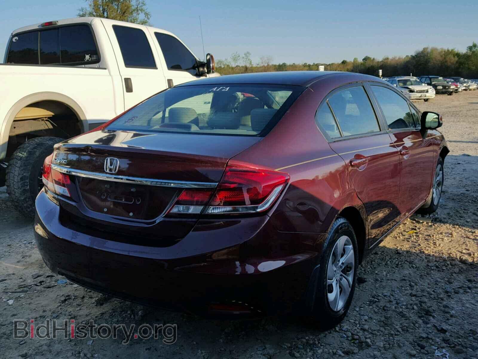 2013 HONDA CIVIC - VIN: 19XFB2E5XDE024971 - Фото 4