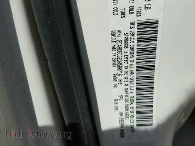 2013 DODGE CARAVAN - VIN: 2C4RDGCG2DR580716 - Фото 10