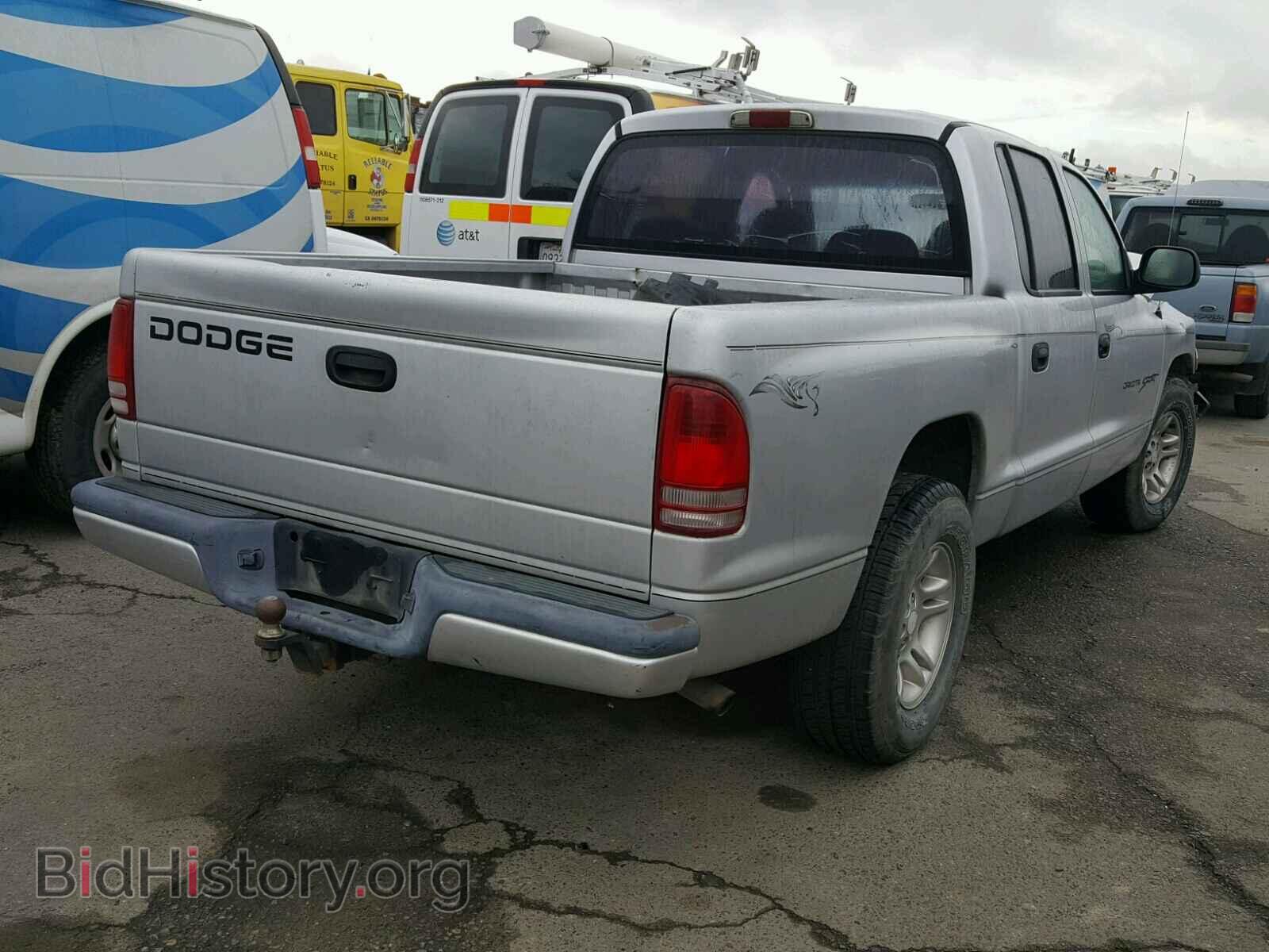 2001 DODGE DAKOTA - VIN: 1B7HL2AX21S241971 - Фото 4