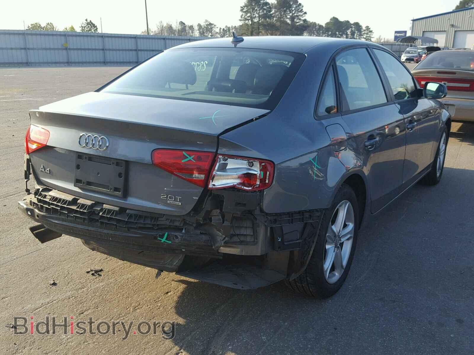 2013 AUDI A4 - VIN: WAUBFAFL4DN046158 - Фото 4