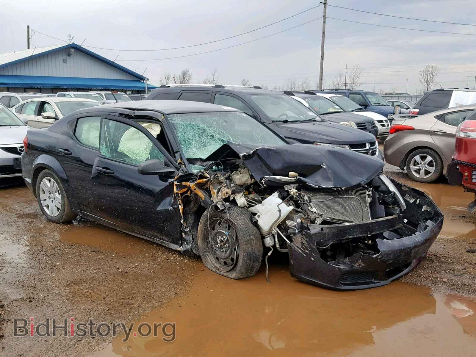 Photo 1C3CDZAB8EN155805 - DODGE AVENGER 2014