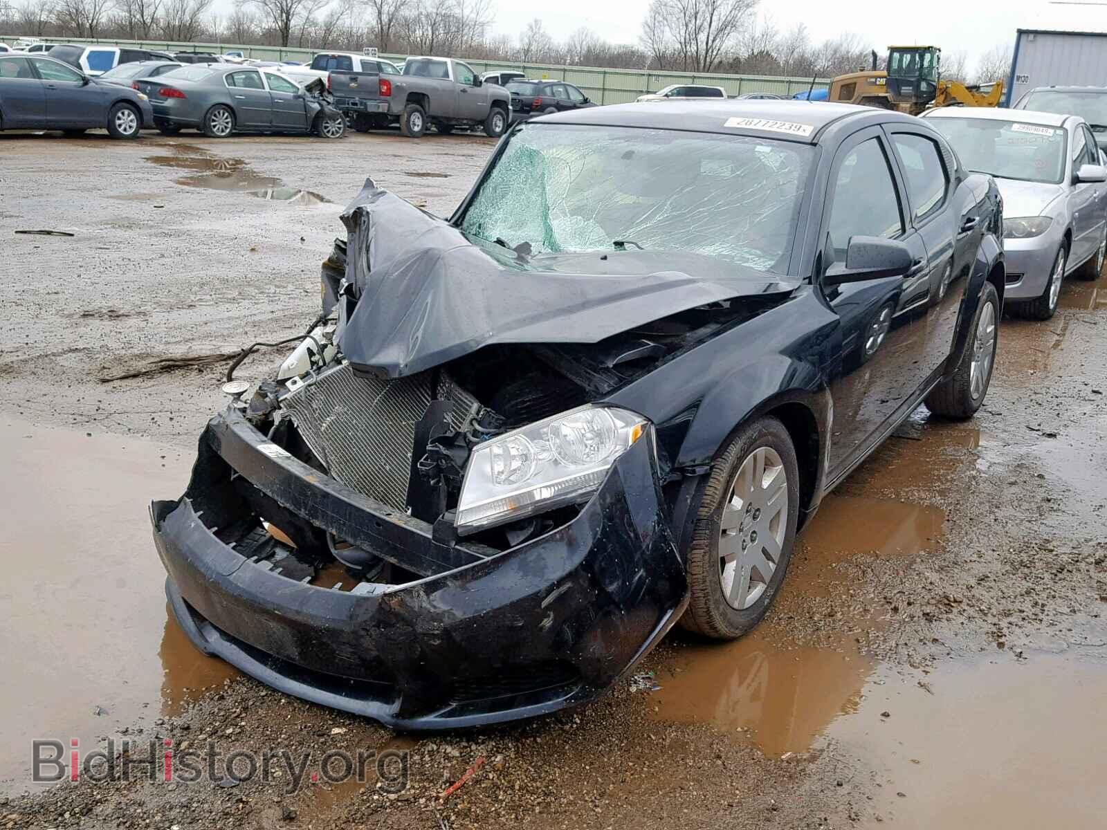 2014 DODGE AVENGER - VIN: 1C3CDZAB8EN155805 - Фото 2