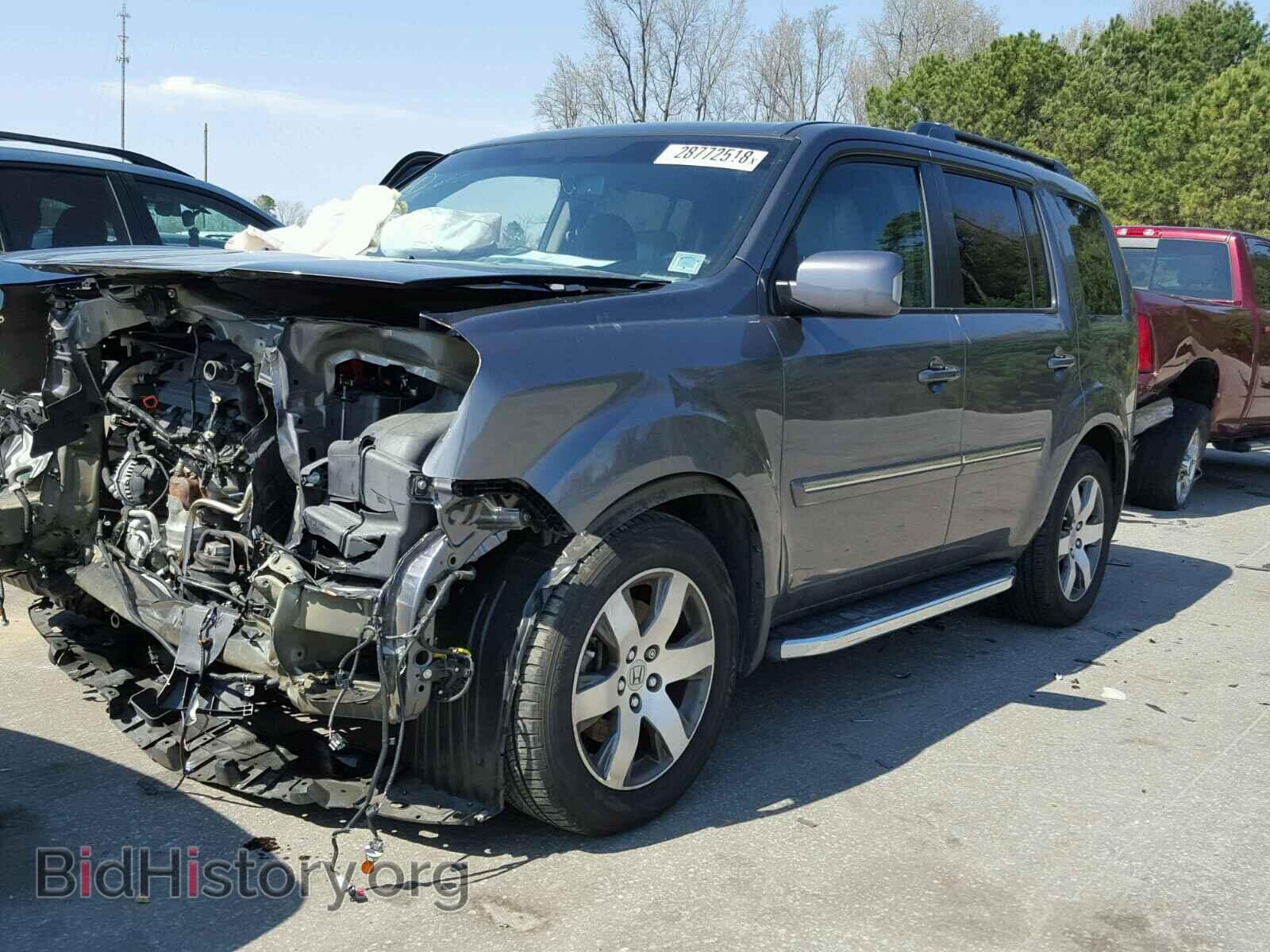 2015 HONDA PILOT - VIN: 5FNYF3H96FB010239 - Фото 2