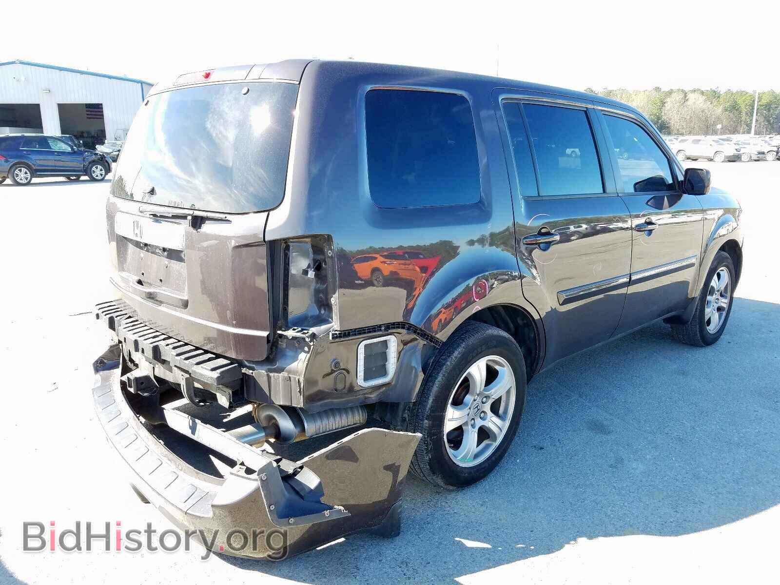 2013 HONDA PILOT - VIN: 5FNYF4H71DB051783 - Фото 4