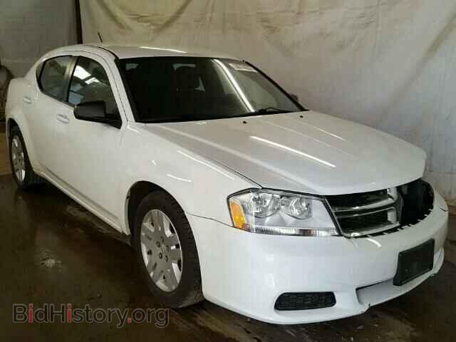 Photo 1C3CDZAB7CN243628 - DODGE AVENGER 2012