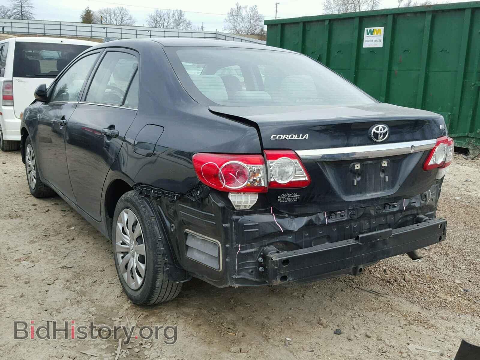 2013 TOYOTA COROLLA BA - VIN: 5YFBU4EE2DP125618 - Фото 3