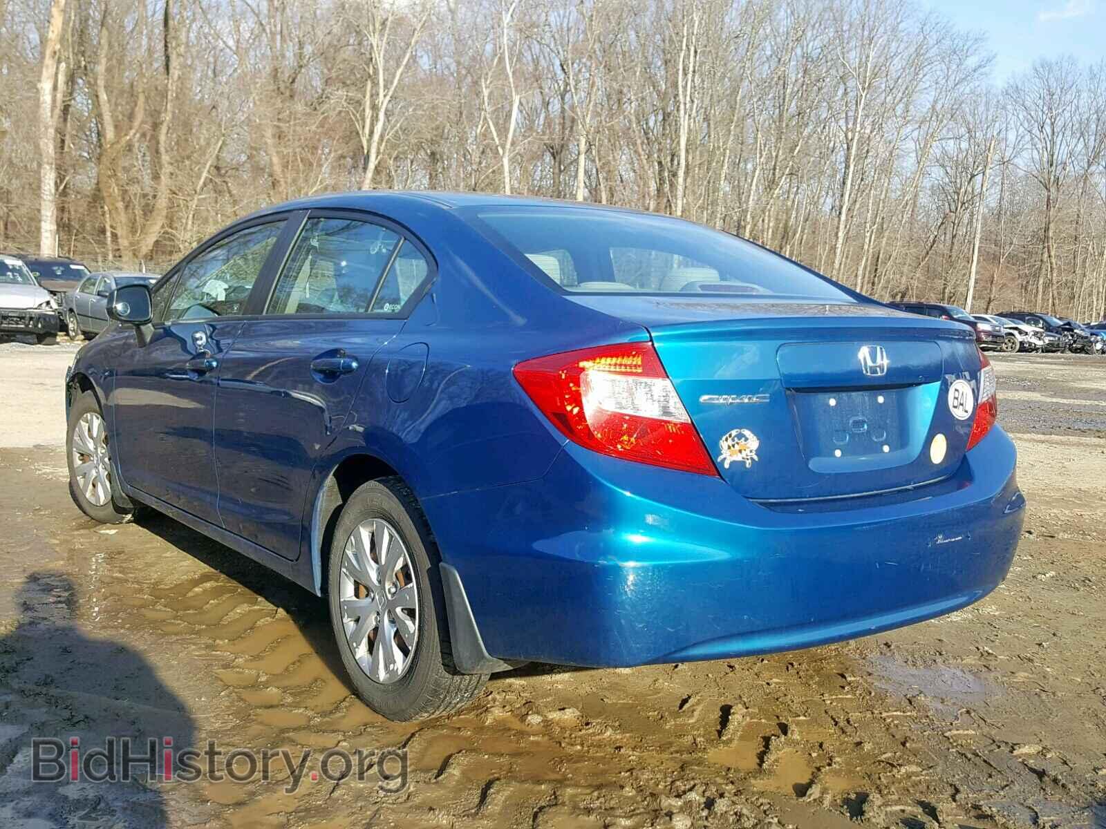 2012 HONDA CIVIC LX - VIN: 19XFB2F59CE027146 - Фото 3