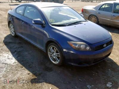 2008 Toyota SCION TC, синий — VIN JTKDE167780235237, Copart