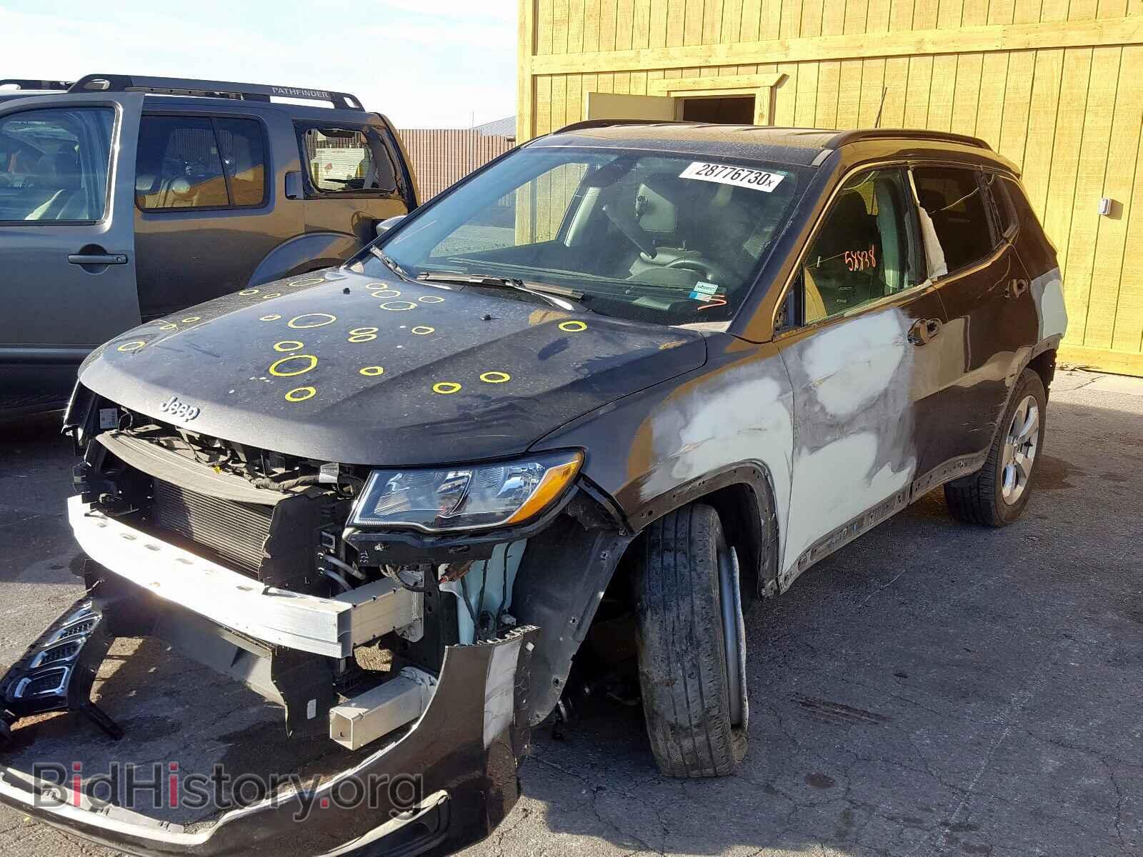 2018 JEEP COMPASS - VIN: 3C4NJDBB3JT453901 - Фото 2