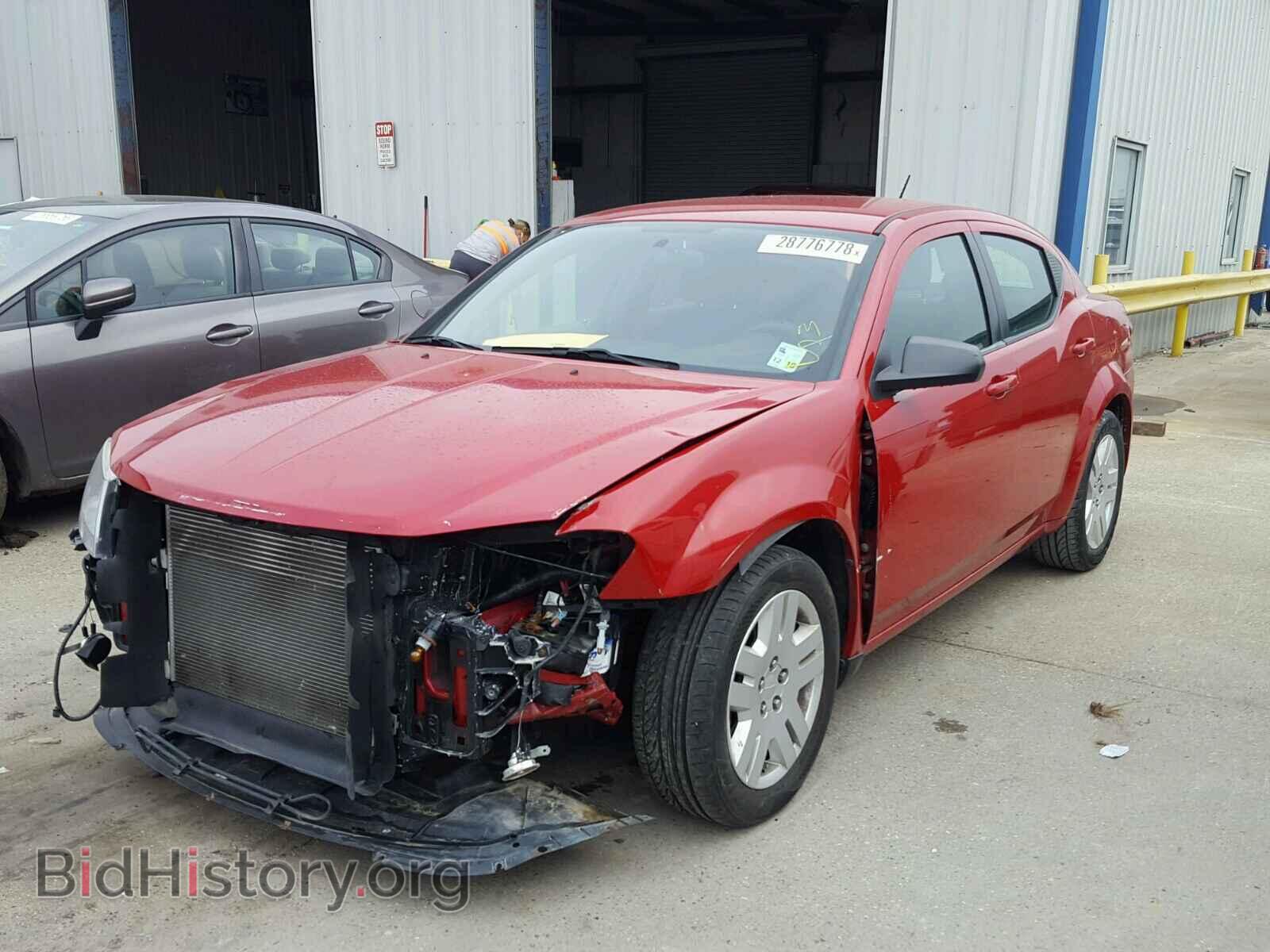 2013 DODGE AVENGER - VIN: 1C3CDZAB2DN742225 - Фото 2