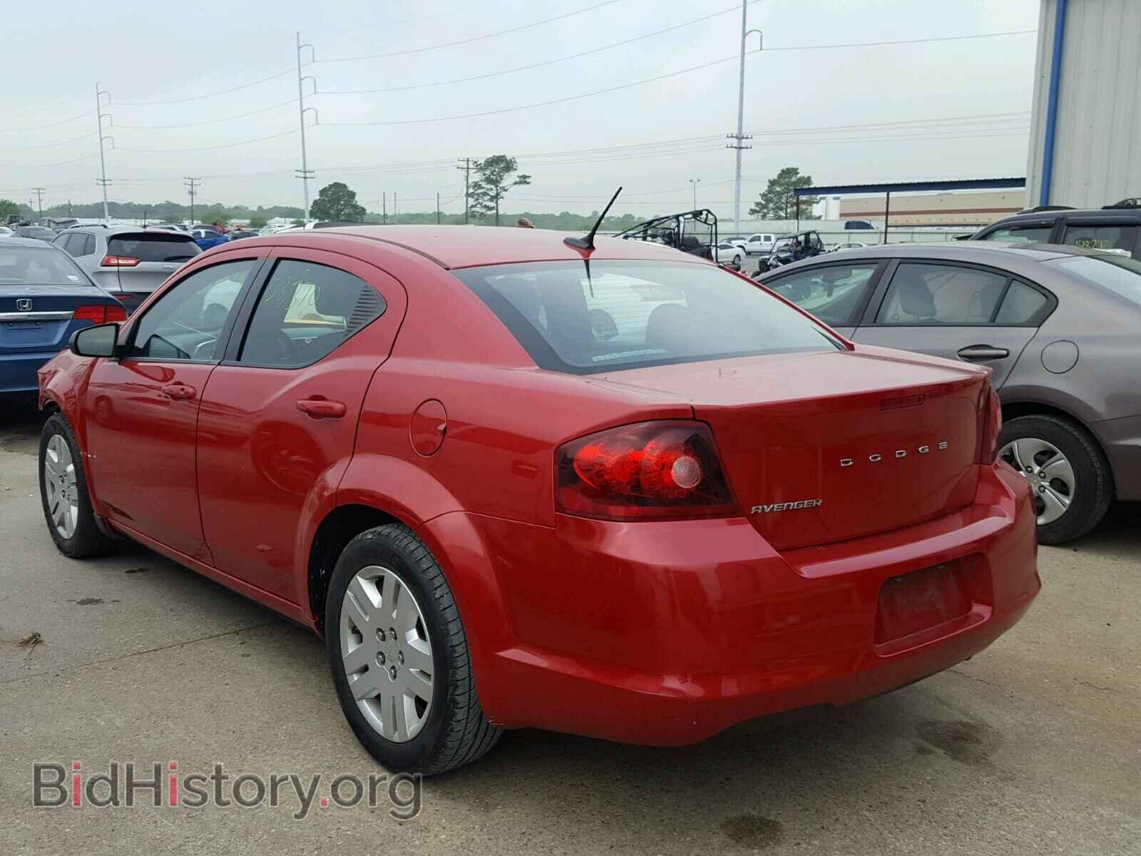 2013 DODGE AVENGER - VIN: 1C3CDZAB2DN742225 - Фото 3