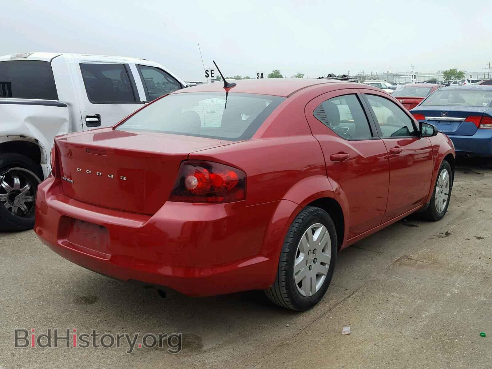 2013 DODGE AVENGER - VIN: 1C3CDZAB2DN742225 - Фото 4