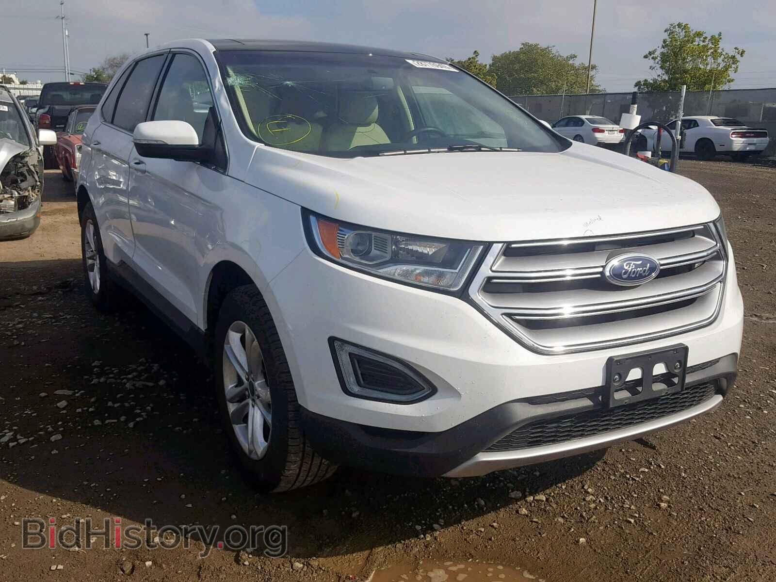 Photo 2FMPK3J91HBB74592 - FORD EDGE SEL 2017