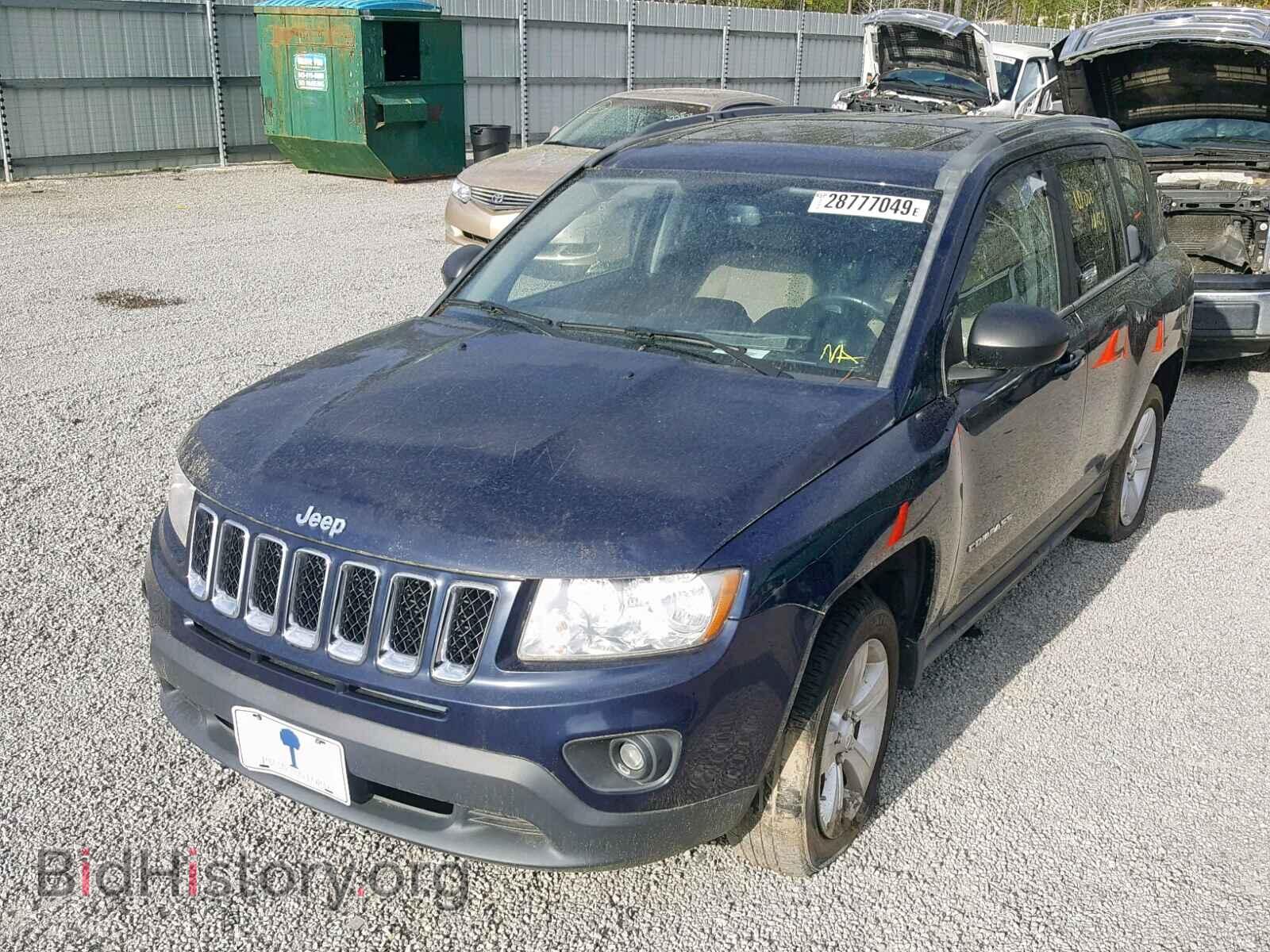 2012 JEEP COMPASS LA - VIN: 1C4NJCEB3CD677393 - Фото 2