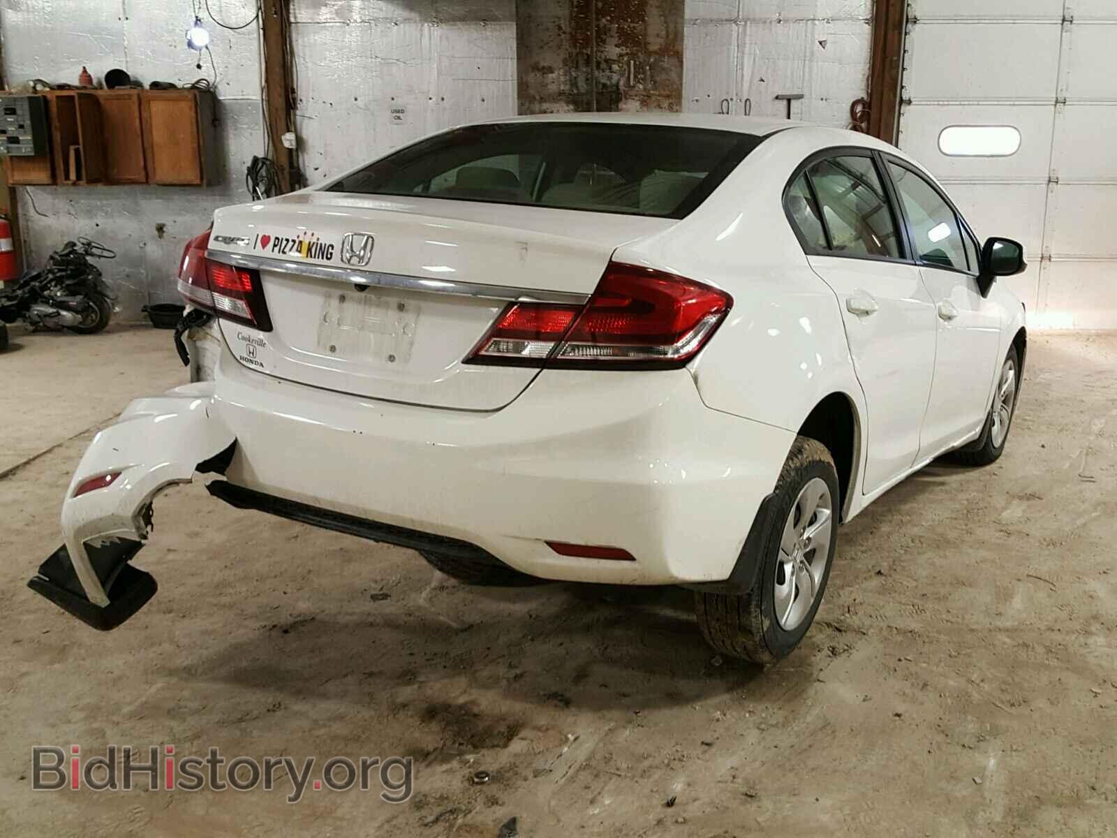 2013 HONDA CIVIC - VIN: 19XFB2F53DE040248 - Фото 4