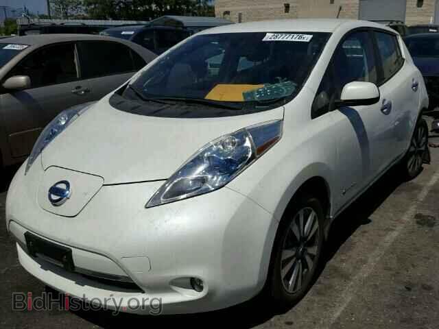2013 NISSAN LEAF - VIN: 1N4AZ0CP8DC417167 - Фото 2