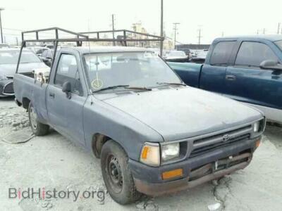 1992 Toyota SMALL PU Short WB D, зеленый — VIN 4TARN81P3NZ002875, Copart