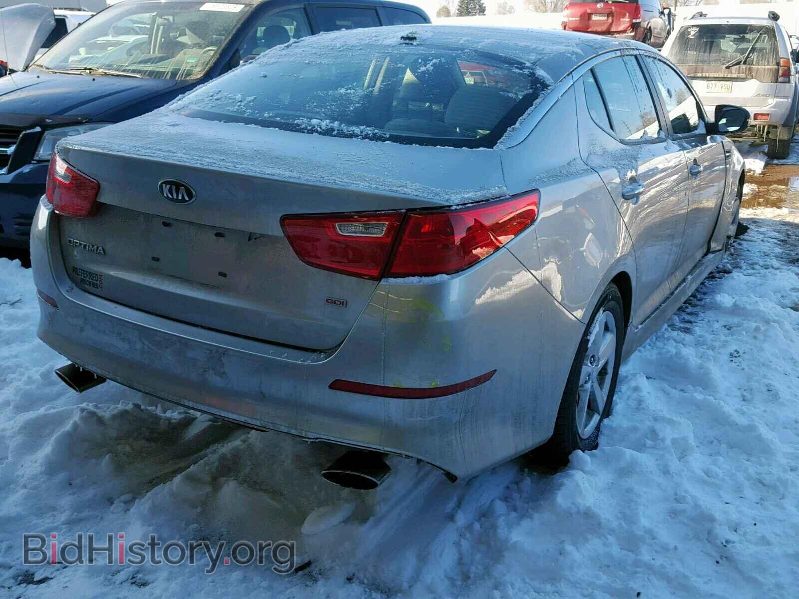 2015 KIA OPTIMA - VIN: KNAGM4A73F5587633 - Photo 4