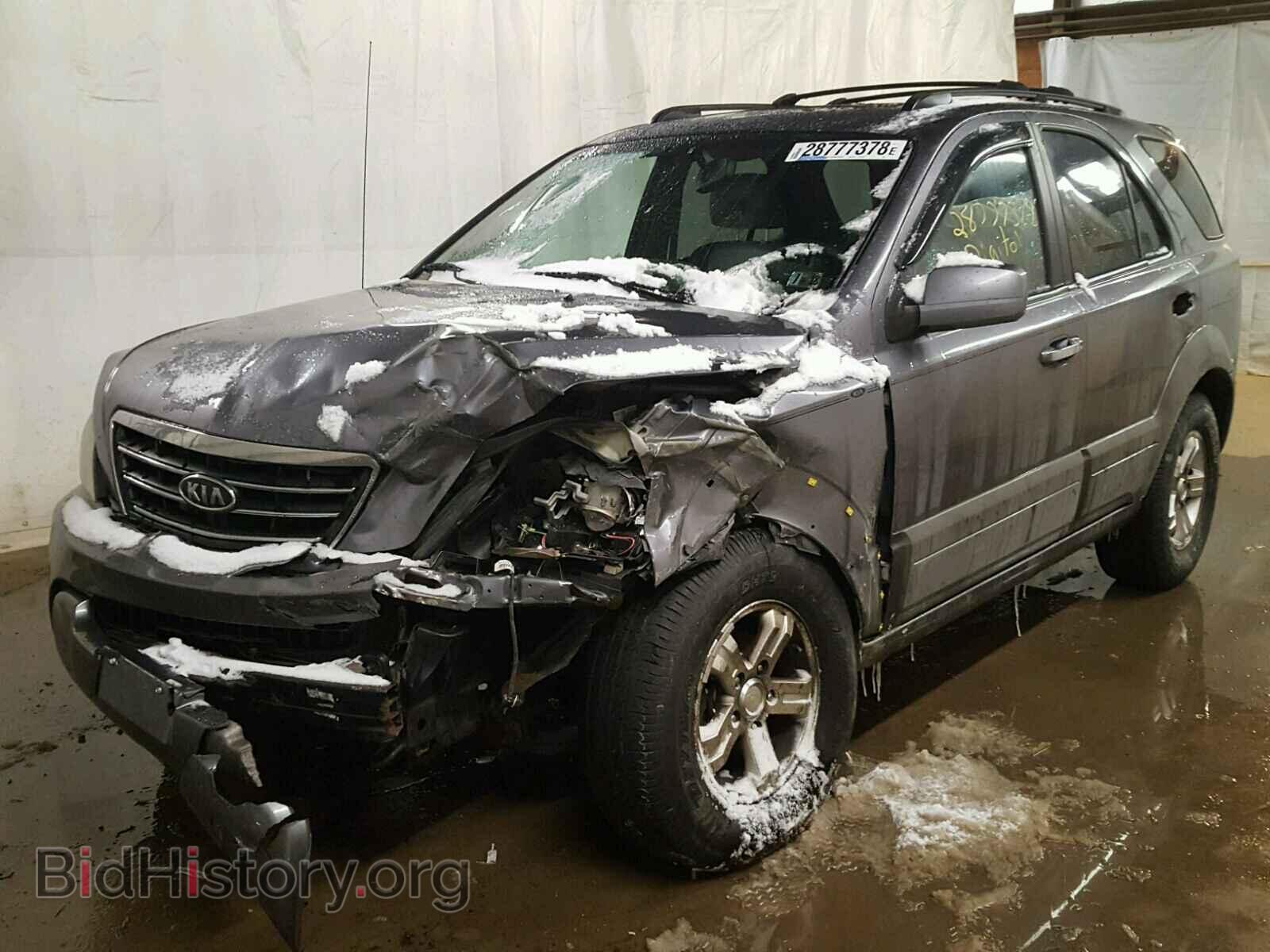 2007 KIA SORENTO - VIN: KNDJD736575693579 - Фото 2