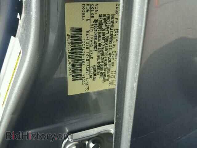 2011 NISSAN VERSA - VIN: 3N1BC1CP8BL420578 - Фото 10