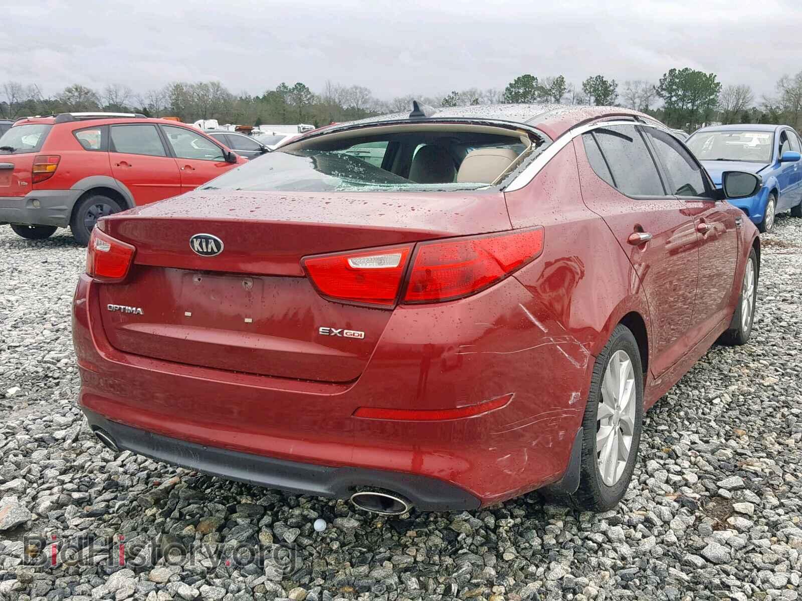 2015 KIA OPTIMA EX - VIN: 5XXGN4A71FG415340 - Фото 4