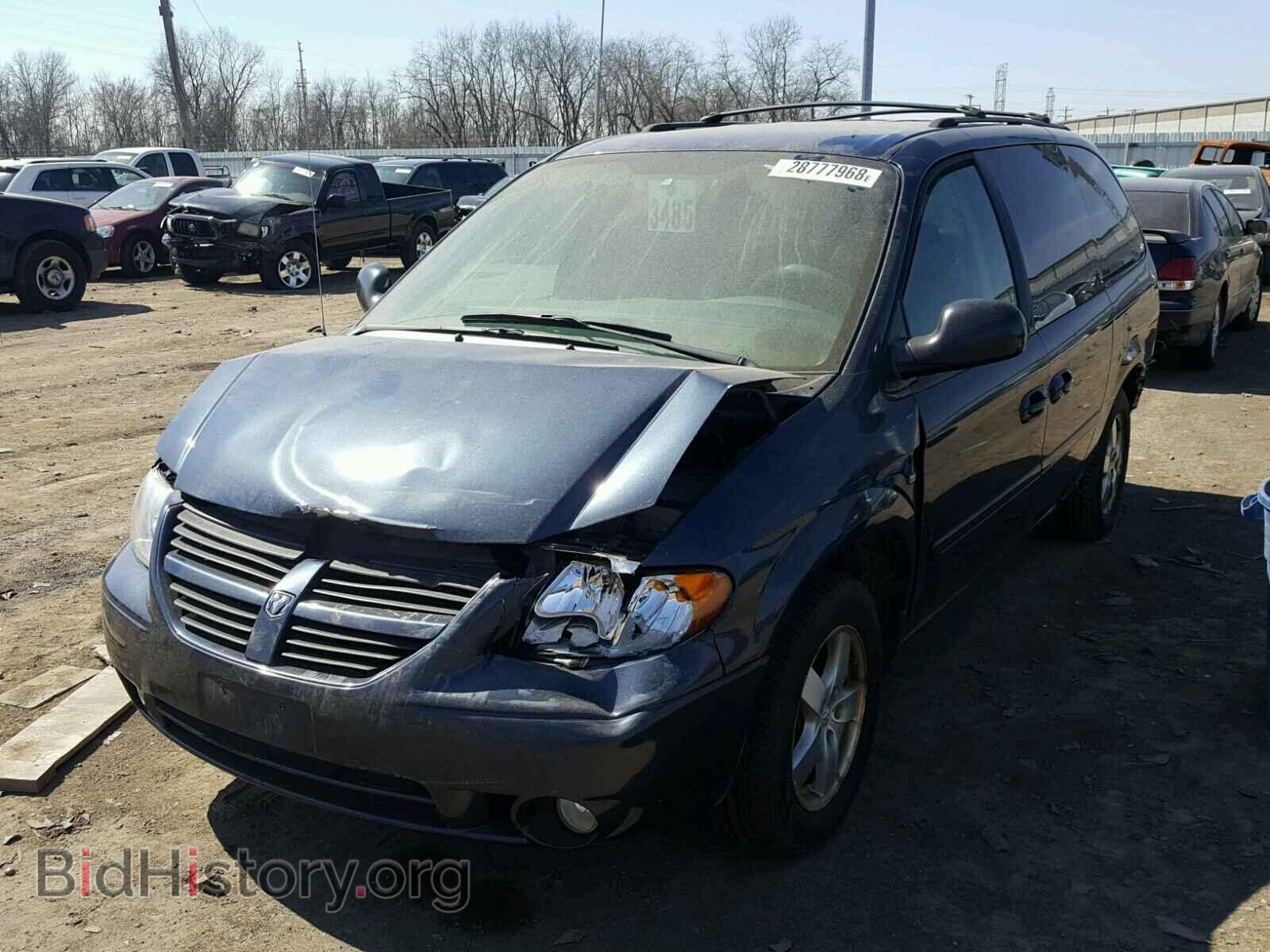 2007 DODGE CARAVAN - VIN: 2D4GP44L37R357150 - Фото 2