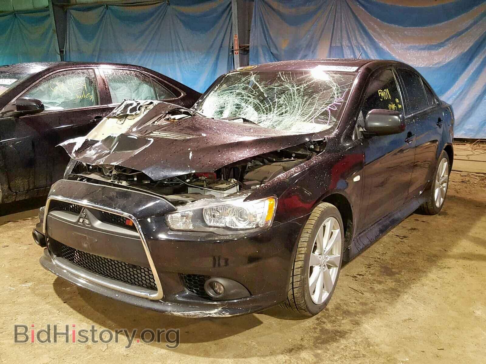2014 MITSUBISHI LANCER - VIN: JA32V6FV1EU006601 - Фото 2