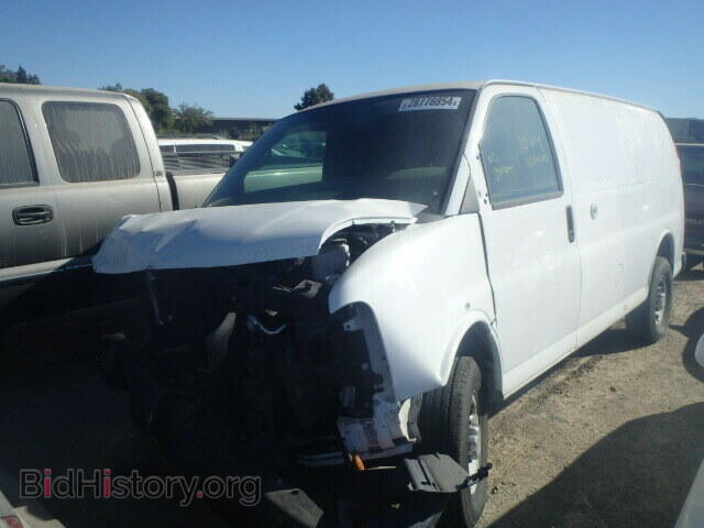 2012 CHEVROLET EXPRESS - VIN: 1GCWGFCB1C1109880 - Фото 2