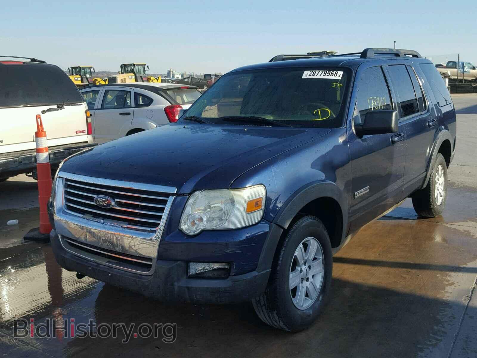 2007 FORD EXPLORER - VIN: 1FMEU73E97UB84640 - Фото 2