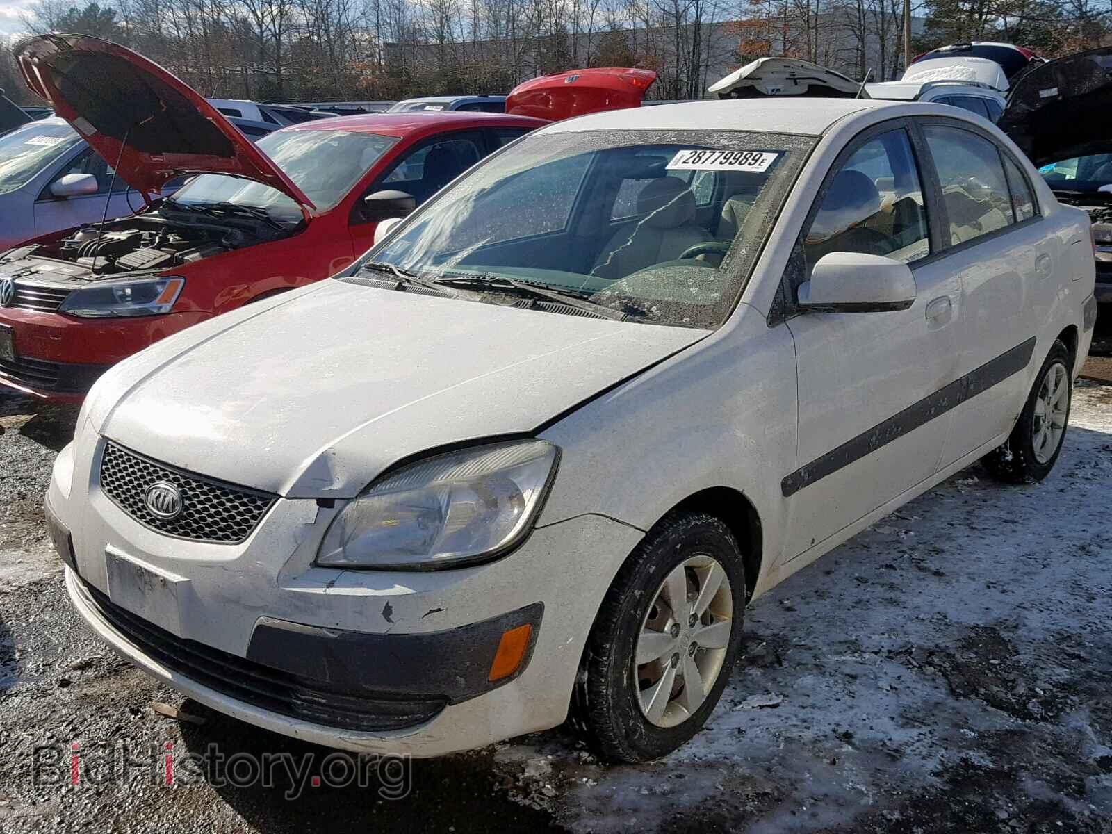 2009 KIA RIO BASE - VIN: KNADE223696505540 - Фото 2