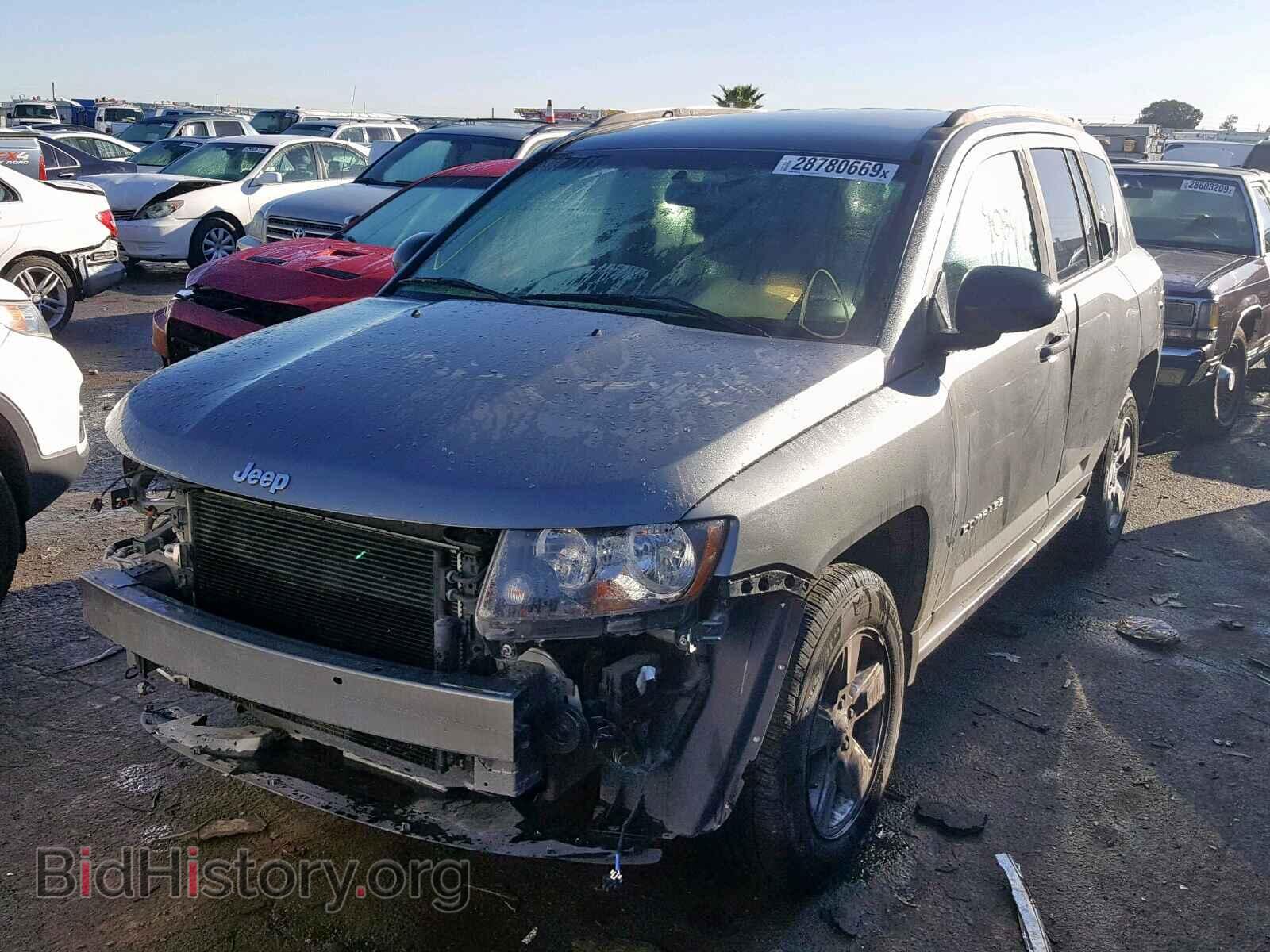 2014 JEEP COMPASS SP - VIN: 1C4NJCBA9ED593609 - Фото 2