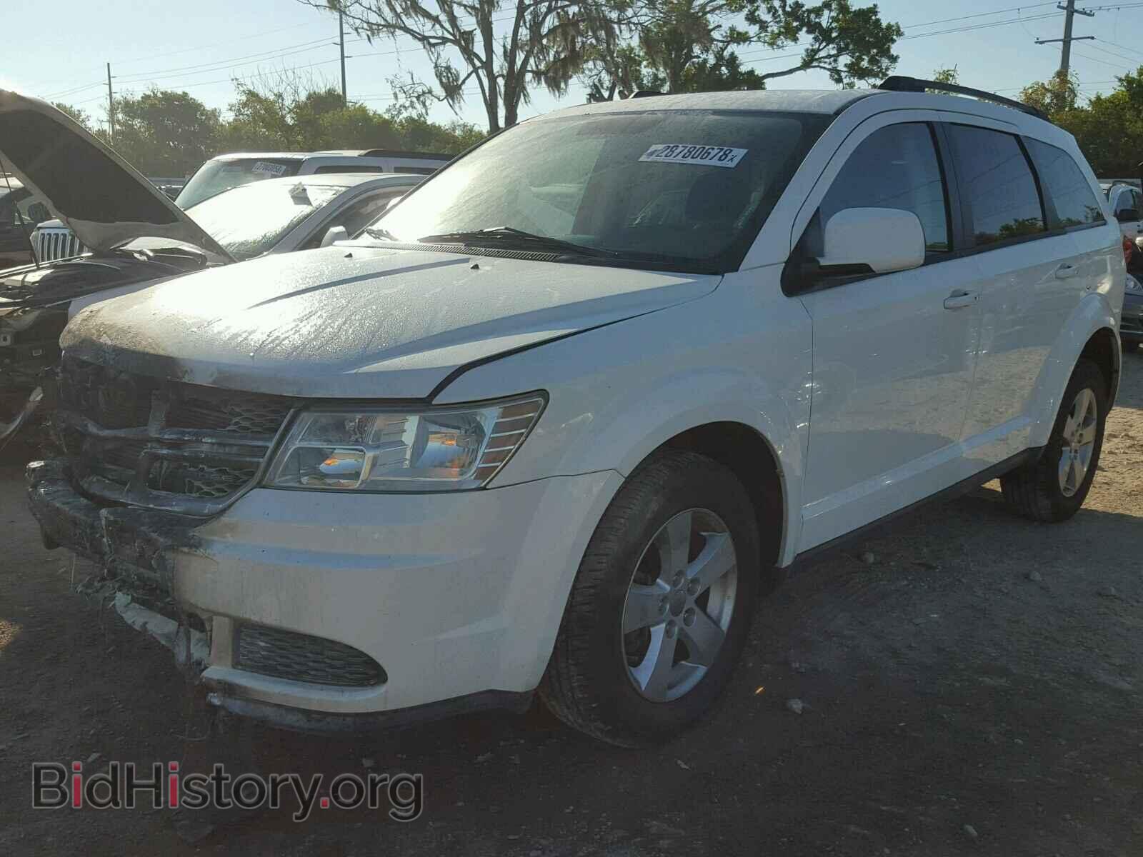 2011 DODGE JOURNEY - VIN: 3D4PG1FG6BT520555 - Фото 2