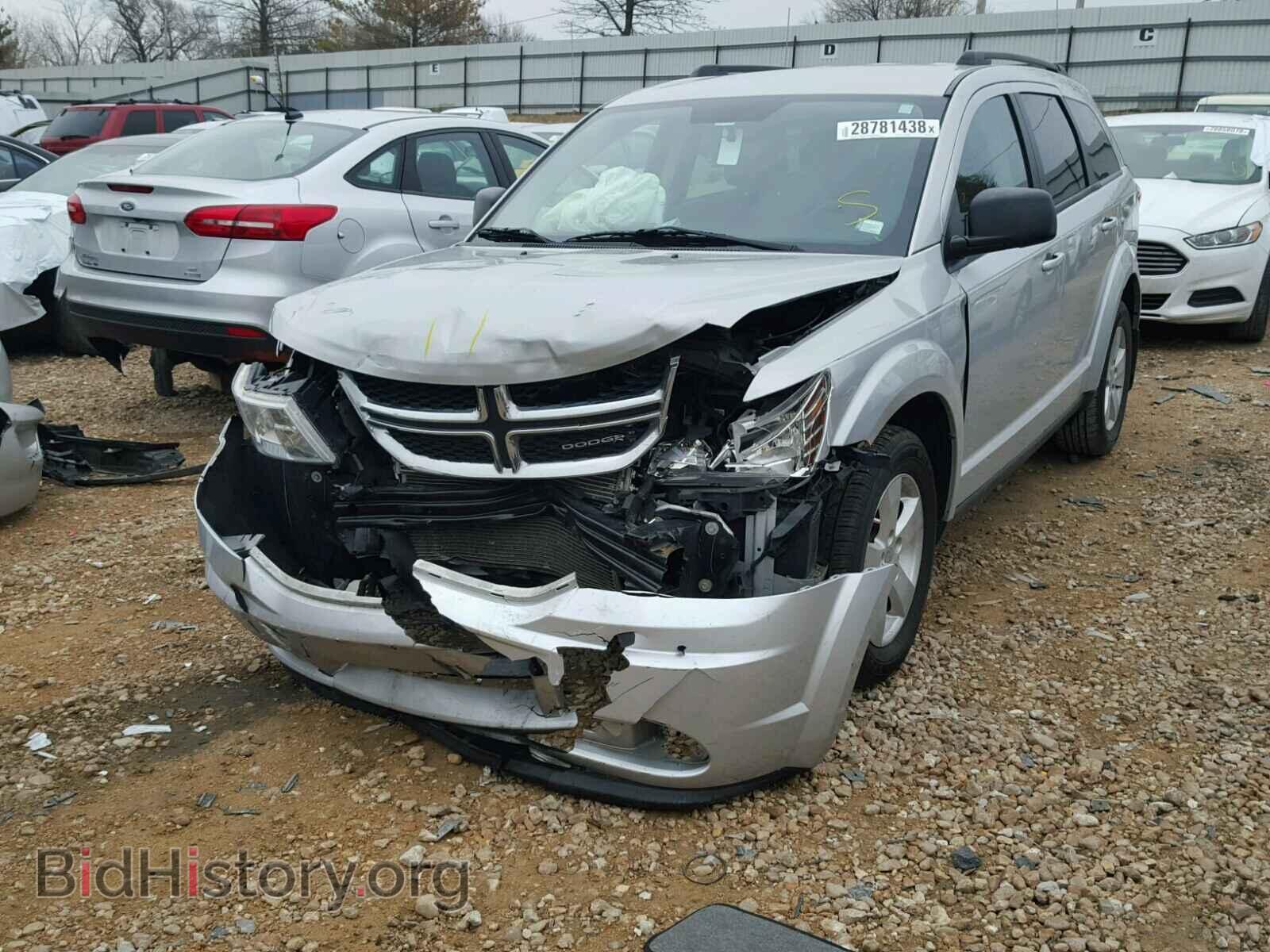 2013 DODGE JOURNEY - VIN: 3C4PDCAB4DT501194 - Фото 2