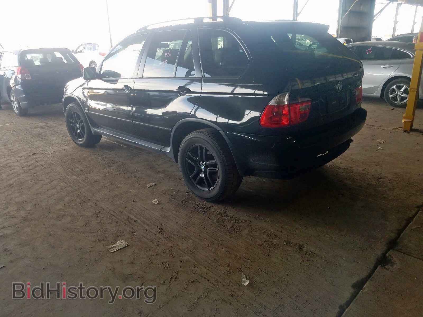 2005 BMW X5 - VIN: 5UXFA13575LY19838 - Фото 3
