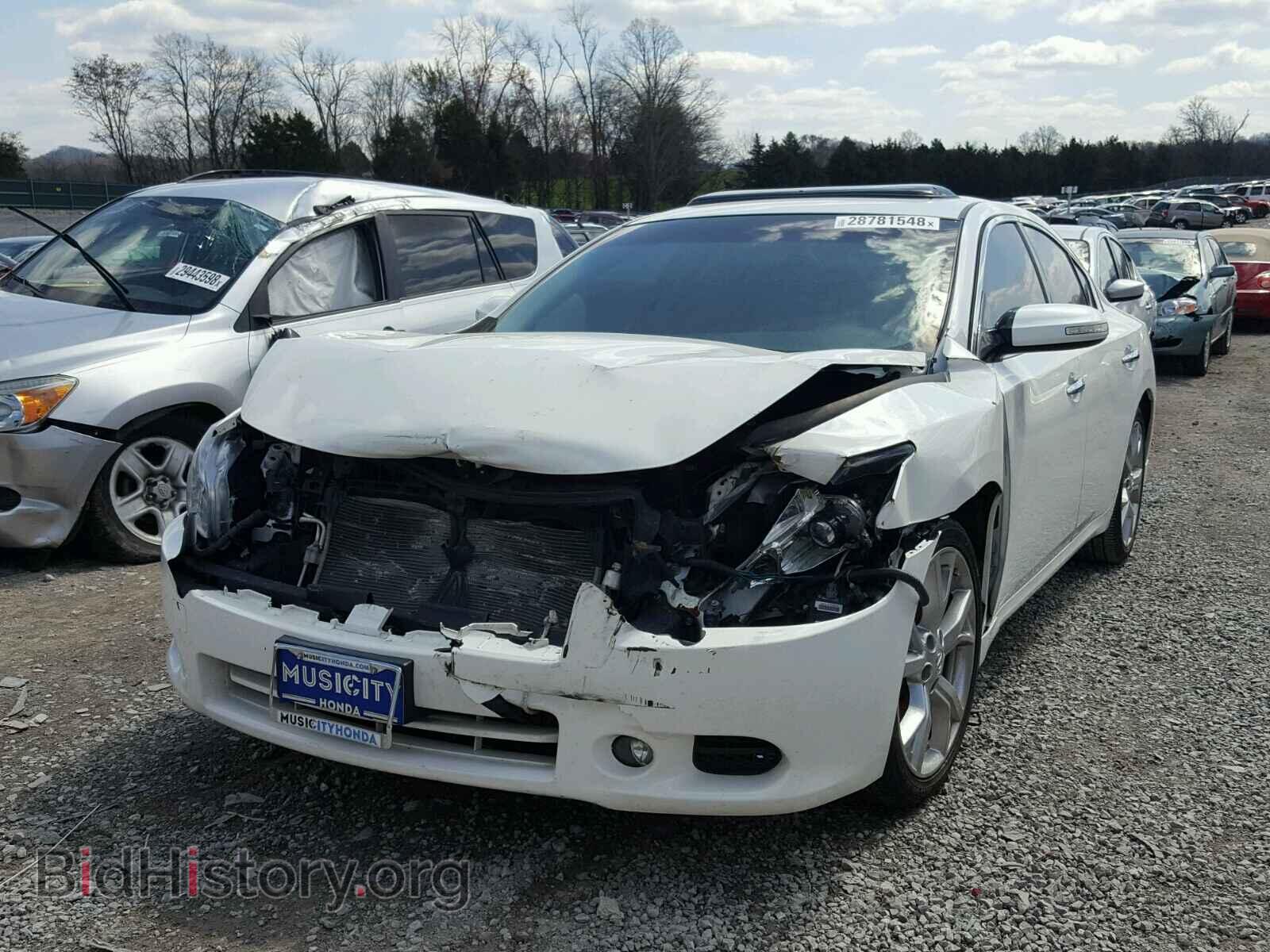 2012 NISSAN MAXIMA S - VIN: 1N4AA5AP0CC824101 - Фото 2