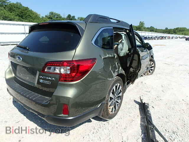 2015 SUBARU OUTBACK - VIN: 4S4BSBLC4F3225996 - Фото 4