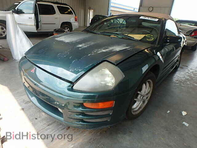 2001 MITSUBISHI ECLIPSE - VIN: 4A3AE85H71E202631 - Фото 2
