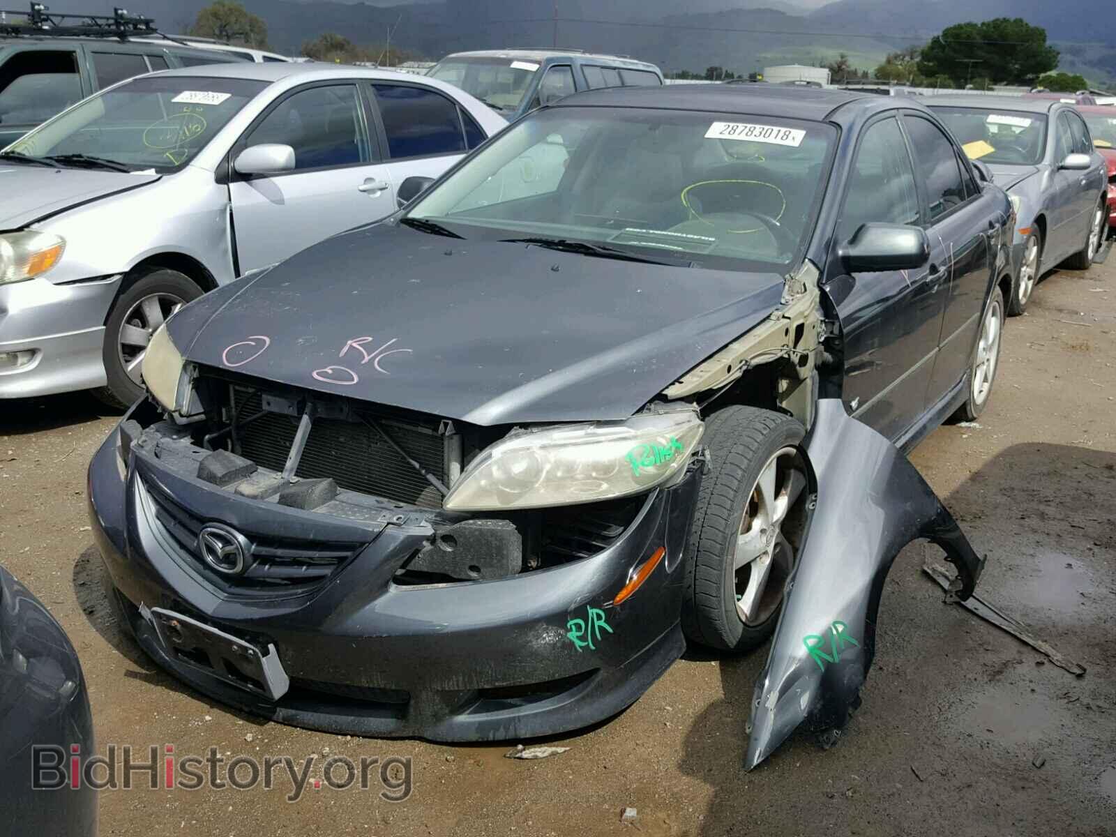 2005 MAZDA 6 - VIN: 1YVHP80D555M29669 - Фото 2