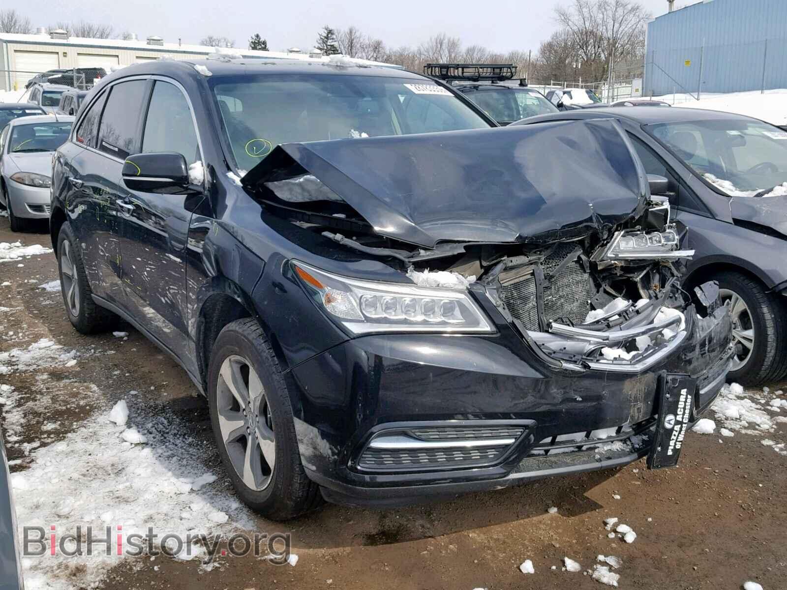 Фотография 5FRYD4H27EB021925 - ACURA MDX 2014