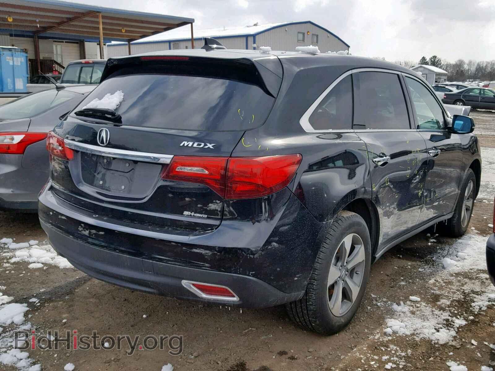 2014 ACURA MDX - VIN: 5FRYD4H27EB021925 - Фото 4