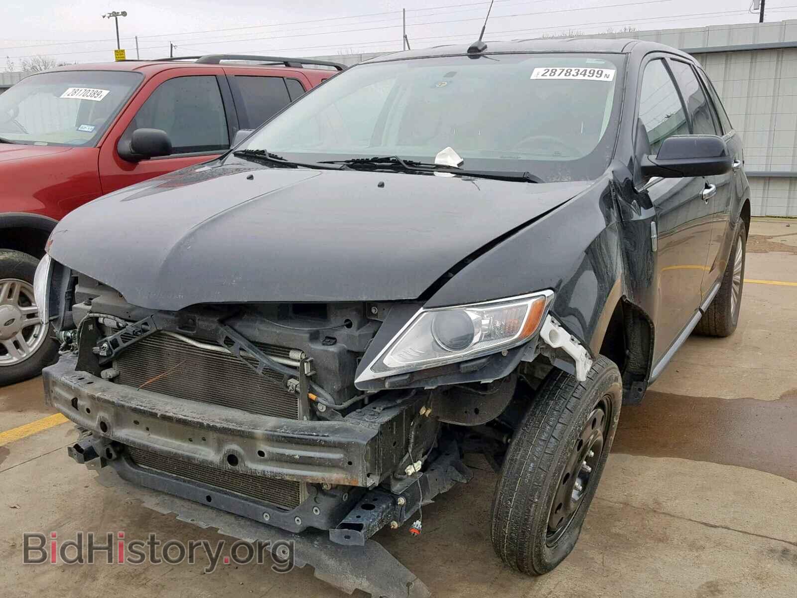 2013 LINCOLN MKX - VIN: 2LMDJ6JK1DBL15542 - Фото 2