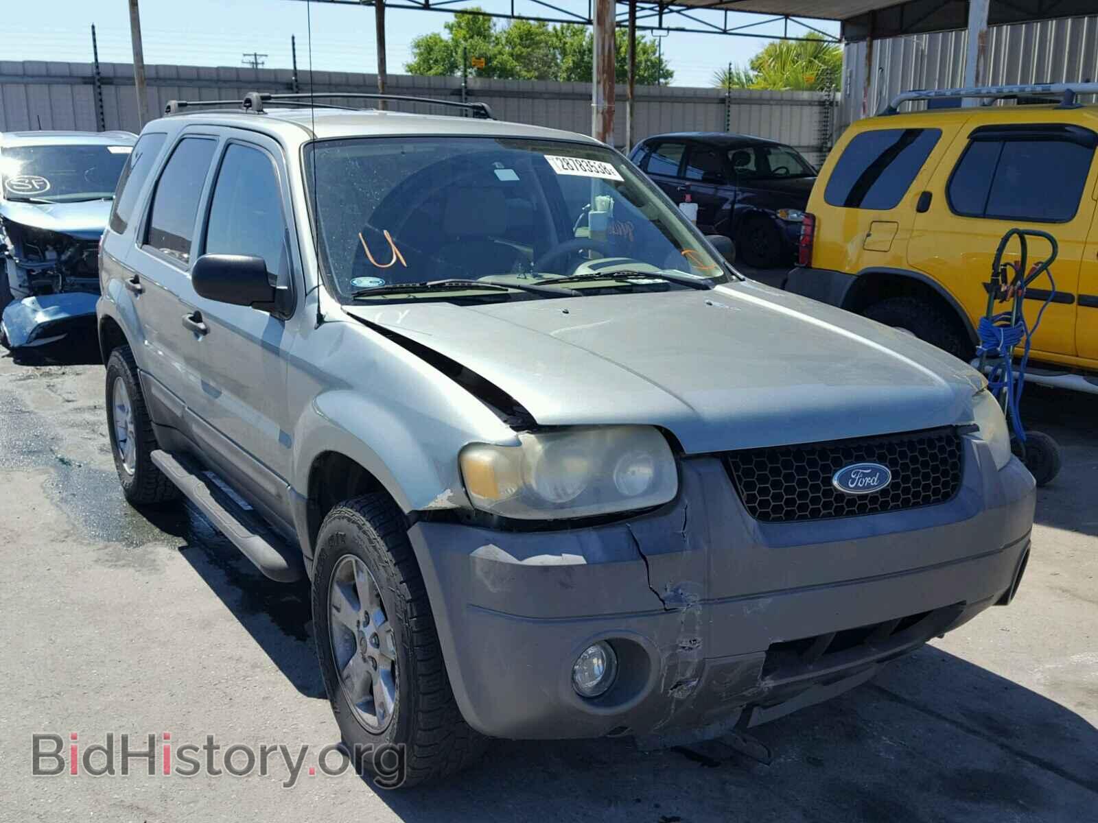 Photo 1FMYU03145DA15334 - FORD ESCAPE 2005